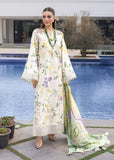 Crimson Flow Embroidered Lawn Unstitched 3Pc Suit D-4A TROPIC TEASE