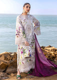 Crimson Flow Embroidered Lawn Unstitched 3Pc Suit D-4A Bloom Bold