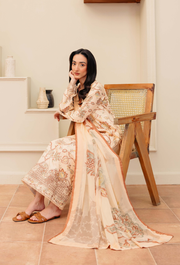 Humdum Miral Embroidered Viscose Unstitched 3Pc Suit D-05