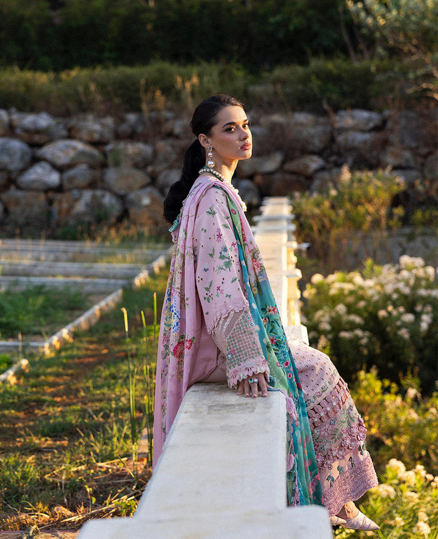 Republic WomensWear Kalani Embroidered Lawn Unstitched 3Pc Suit D5-A - Meher