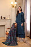 Noor by Saadia Asad Embroidered Linen Unstitched 3Pc Suit D-05B