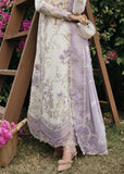 Crimson Tasawar Luxe Lawn Unstitched 3Pc Suit D-5B LAVENDER FALL
