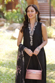 Noor by Saadia Asad Eid Luxury Handwork Laserkari Unstitched 3Pc Suit D-06A