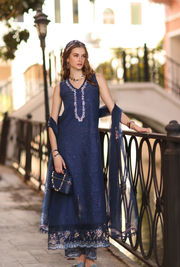 Noor by Saadia Asad Eid Luxe Printkhaas Unstitched 3Pc Suit D-06A