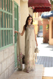 Noor by Saadia Asad Luxe Chikankari Unstitched Lawn 3Pc Suit D6-A