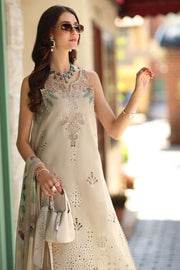 Noor by Saadia Asad Luxe Chikankari Unstitched Lawn 3Pc Suit D6-A