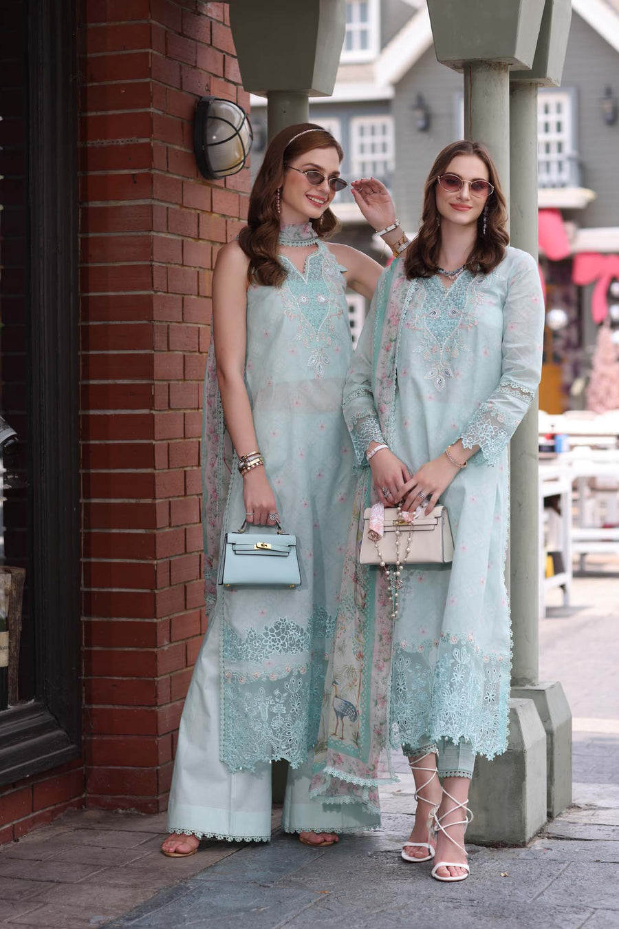 Noor by Saadia Asad Eid Luxe Chikankari Unstitched 3Pc Suit D-06