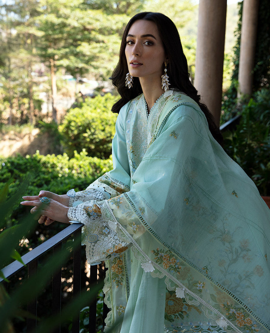 Ilana by Republic Embroidered Lawn Unstitched 3Pc Suit D6-B Elaine