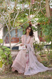 Noor by Saadia Asad Eid Luxury Handwork Laserkari Unstitched 3Pc Suit D-06B