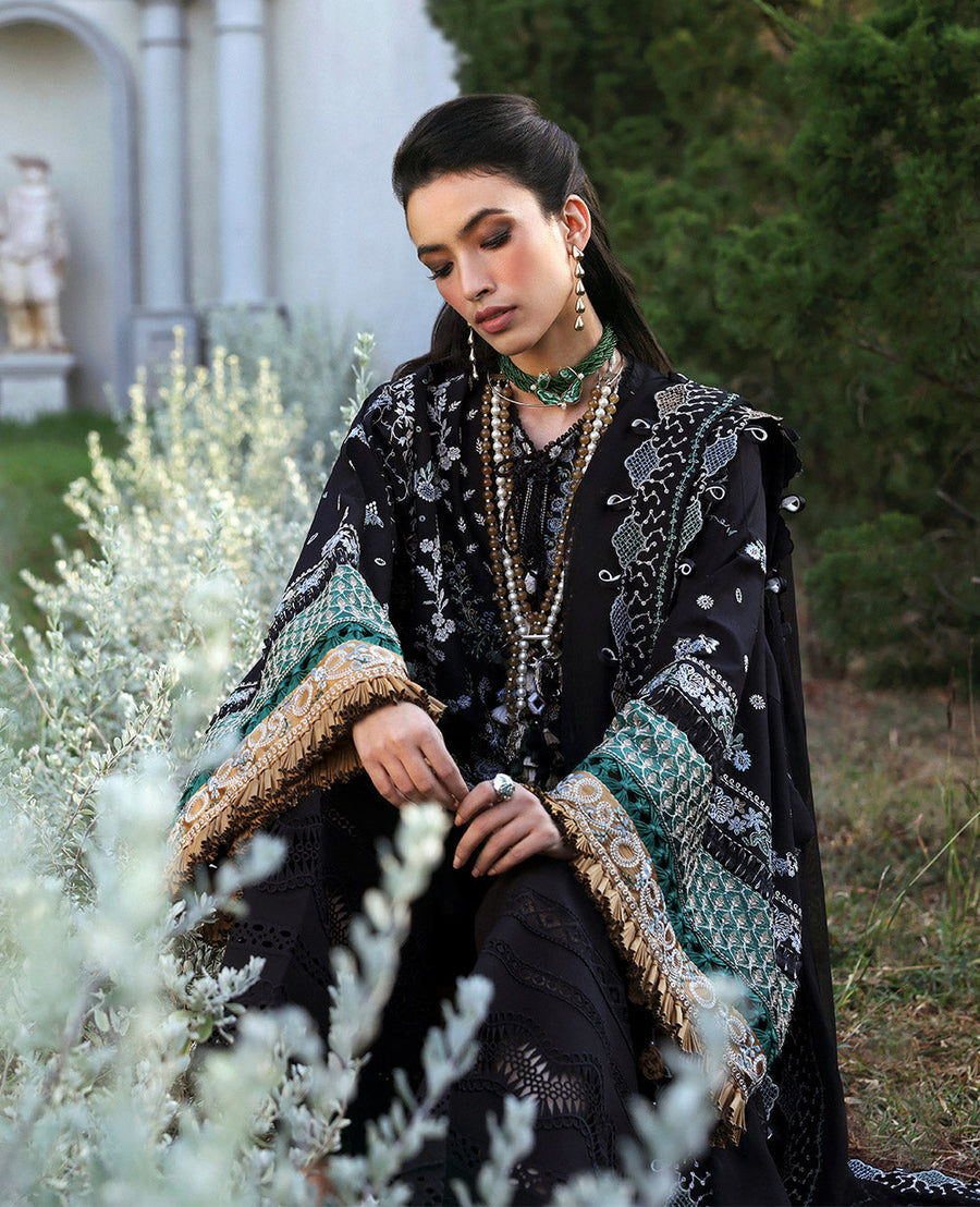 Republic WomensWear Kalani Embroidered Lawn Unstitched 3Pc Suit D6-B - Talia