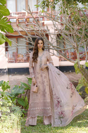 Noor by Saadia Asad Eid Luxury Handwork Laserkari Unstitched 3Pc Suit D-06B