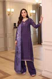 Noor by Saadia Asad Embroidered Linen Unstitched 3Pc Suit D-06B