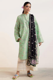 Coco by Zara Shahjahan Printed Lawn Unstitched 3Pc Suit D-06 MEHAK