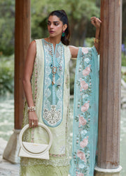 Crimson X Saira Shakira Luxury Lawn Unstitched 3Pc Suit D-6A Mountain Love