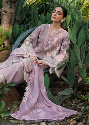 Crimson Tasawar Luxe Lawn Unstitched 3Pc Suit D-6B ONE TRUE LOVE