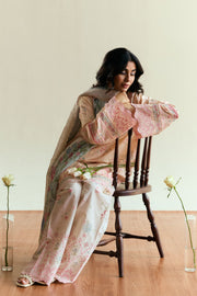 Coco by Zara Shahjahan Embroidered Lawn Unstitched 3Pc Suit D-07 LUMEN
