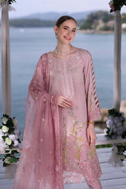 Noor by Saadia Asad Luxe PrintKari Unstitched Lawn 3Pc Suit D7-A