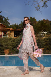 Noor by Saadia Asad Luxe Chikankari Unstitched Lawn 3Pc Suit D7-A