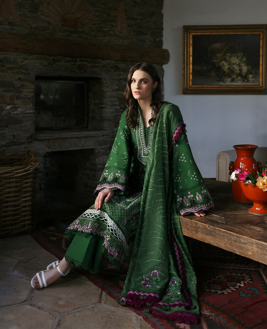 Aylin By Republic WomensWear Embroidered Lawn Unstitched 3Pc Suit D7-A Ezel