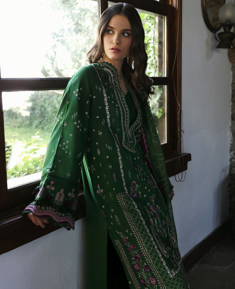 Aylin By Republic WomensWear Embroidered Lawn Unstitched 3Pc Suit D7-A Ezel