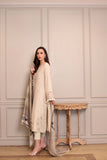 Noor by Saadia Asad Embroidered Linen Unstitched 3Pc Suit D-07A