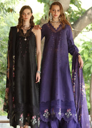 Noor by Saadia Asad Eid Luxe Printedkari Unstitched 3Pc Suit D-07B