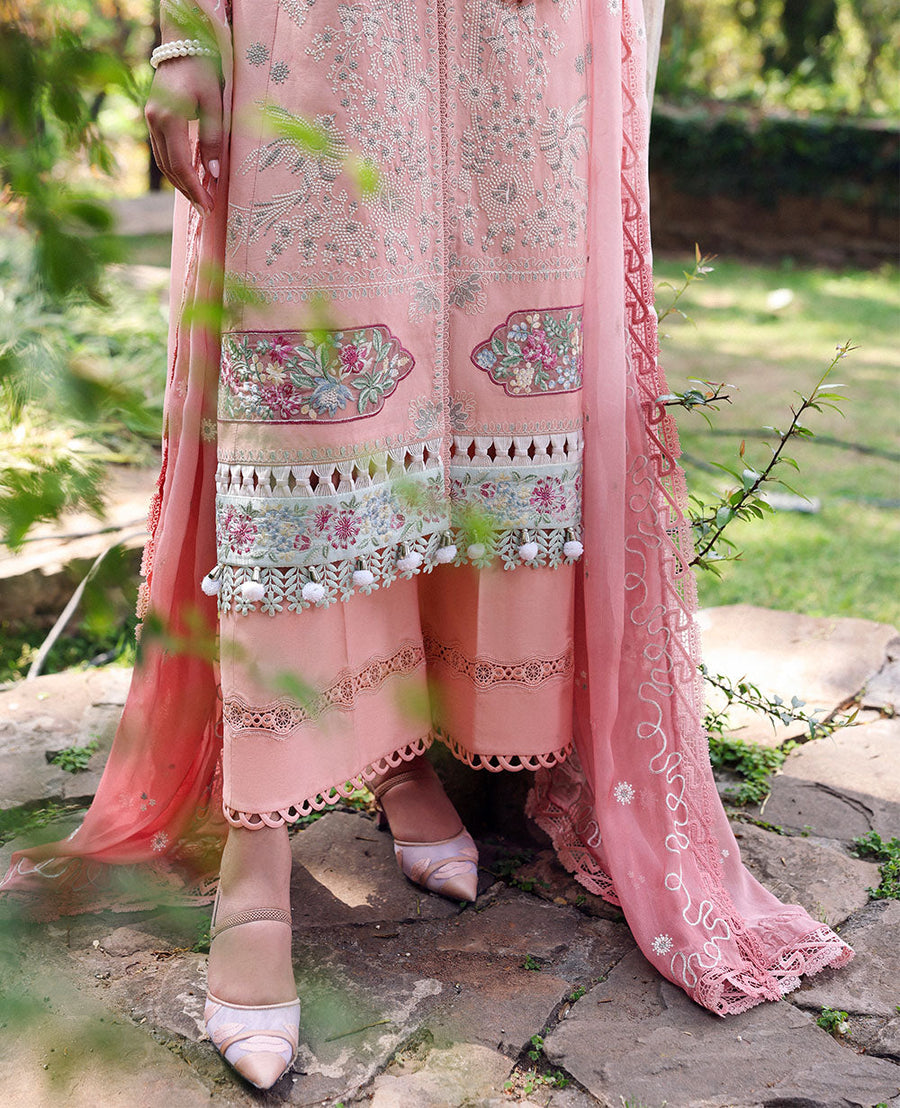 Republic WomensWear Talia Embroidered Lawn Unstitched 3Pc Suit D7-A ORA
