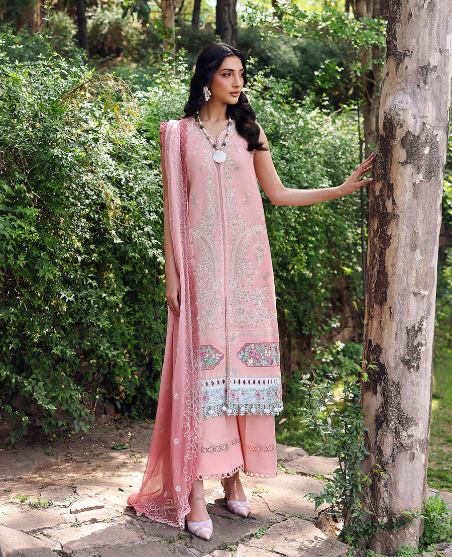 Republic WomensWear Talia Embroidered Lawn Unstitched 3Pc Suit D7-A ORA