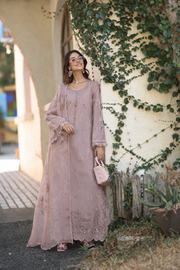 Noor by Saadia Asad Luxe Chikankari Unstitched Lawn 3Pc Suit D7-A