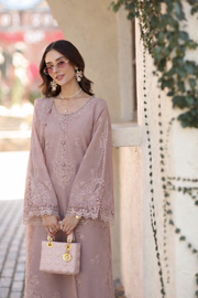 Noor by Saadia Asad Luxe Chikankari Unstitched Lawn 3Pc Suit D7-A