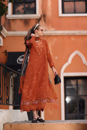 Noor by Saadia Asad Eid Luxe Printkhaas Unstitched 3Pc Suit D-07A