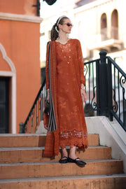 Noor by Saadia Asad Eid Luxe Printkhaas Unstitched 3Pc Suit D-07A