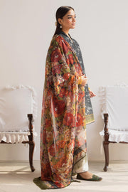 Coco by Zara Shahjahan Printed Lawn Unstitched 3Pc Suit D-07 AFSANA