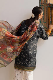 Coco by Zara Shahjahan Printed Lawn Unstitched 3Pc Suit D-07 AFSANA