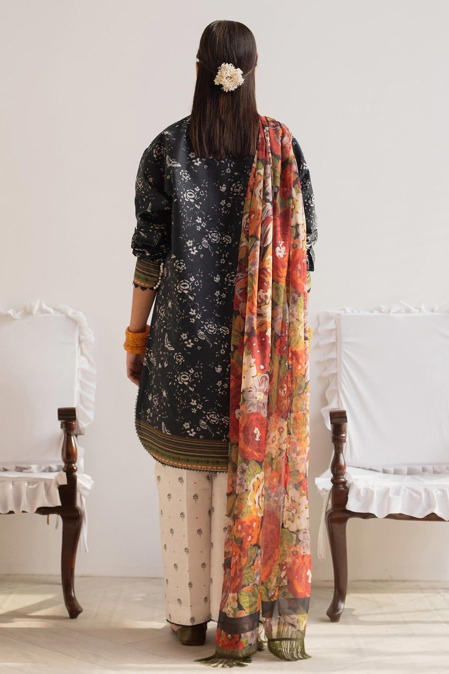 Coco by Zara Shahjahan Printed Lawn Unstitched 3Pc Suit D-07 AFSANA