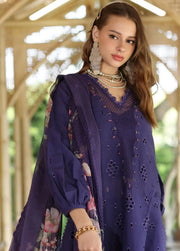 Noor by Saadia Asad Eid Luxe Printedkari Unstitched 3Pc Suit D-07B