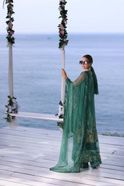Noor by Saadia Asad Luxe PrintKari Unstitched Lawn 3Pc Suit D7-B