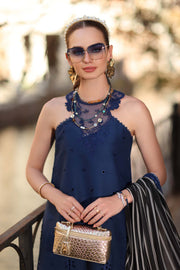 Noor by Saadia Asad Eid Luxe Printkhaas Unstitched 3Pc Suit D-07B