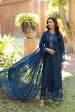 Noor by Saadia Asad Eid Luxury Handwork Laserkari Unstitched 3Pc Suit D-07B