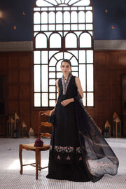 Noor by Saadia Asad Eid Luxury Schiffli Laserkari Unstitched 3Pc Suit D-07