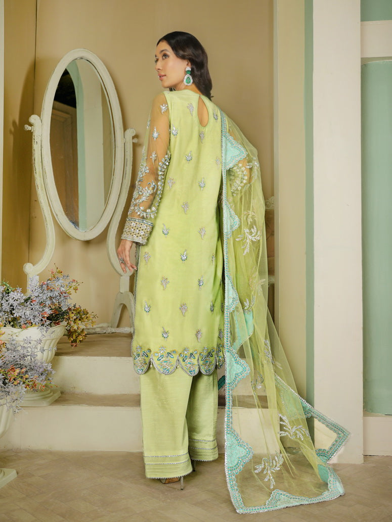 Suveez Mayal Luxury Formal Suit - LP-13 NAQSHI