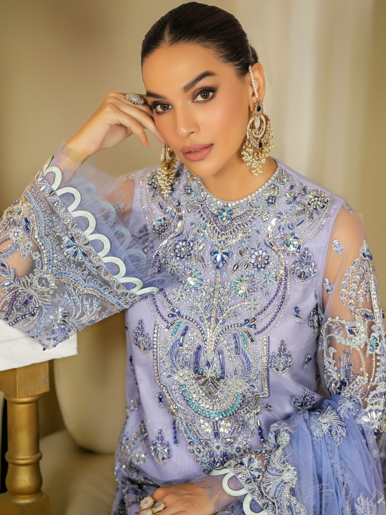 Suveez Mayal Luxury Formal Suit - LP-17 GUL E YAS