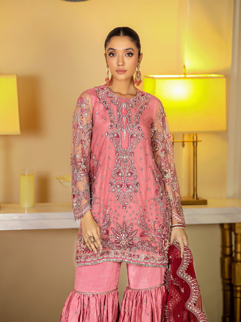 Suveez Mayal Luxury Formal Suit - LP-15 GULNAR