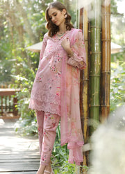 Noor by Saadia Asad Eid Luxe Printedkari Unstitched 3Pc Suit D-08A