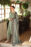 Noor by Saadia Asad Embroidered Linen Unstitched 3Pc Suit D-08A