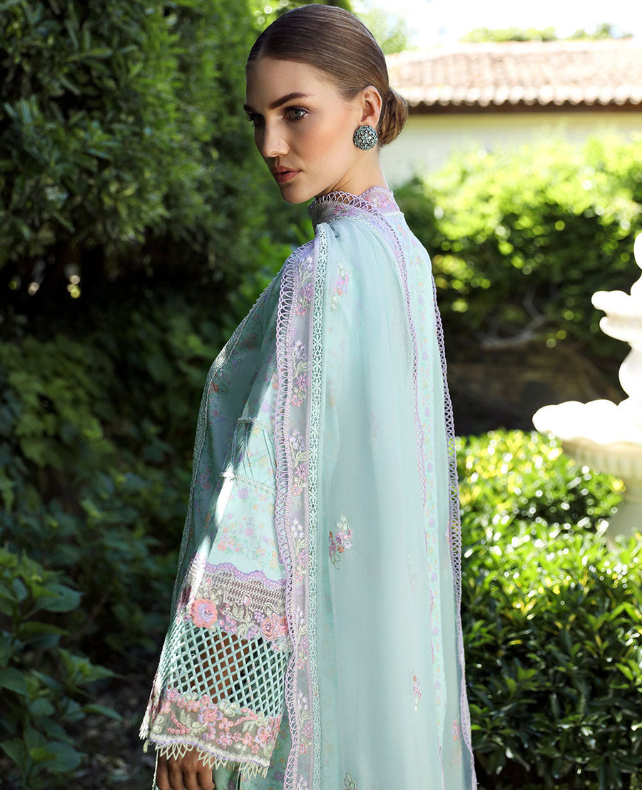 Aylin By Republic WomensWear Embroidered Lawn Unstitched 3Pc Suit D8-A Rosa
