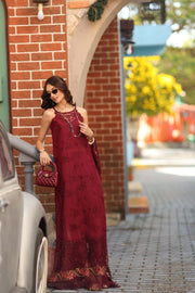 Noor by Saadia Asad Luxe Chikankari Unstitched Lawn 3Pc Suit D8-A