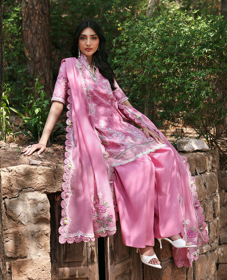 Republic WomensWear Talia Embroidered Lawn Unstitched 3Pc Suit D8-A REVAA
