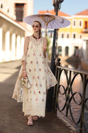 Noor by Saadia Asad Eid Luxe Printkhaas Unstitched 3Pc Suit D-08A
