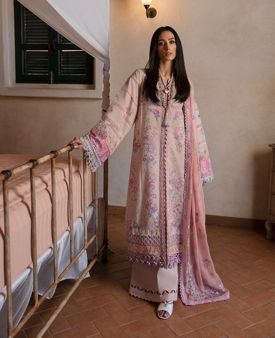 Ilana by Republic Embroidered Lawn Unstitched 3Pc Suit D8-B Lumière